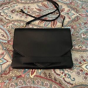 Banana Republic leather crossbody/clutch